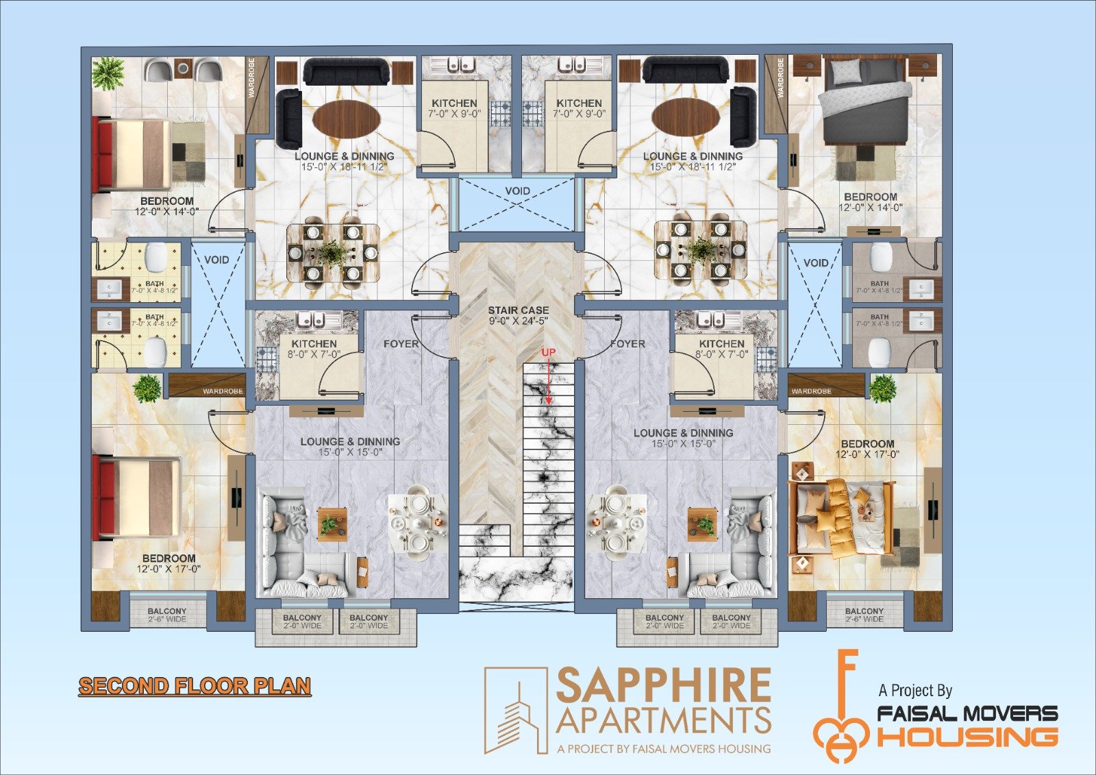Sapphire 2nd Floor 1 Bed Apartment 3rd page (1)